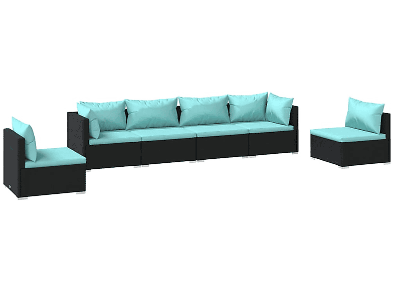 Schwarz Stuhlset, Gartentisch- und VIDAXL 3102201