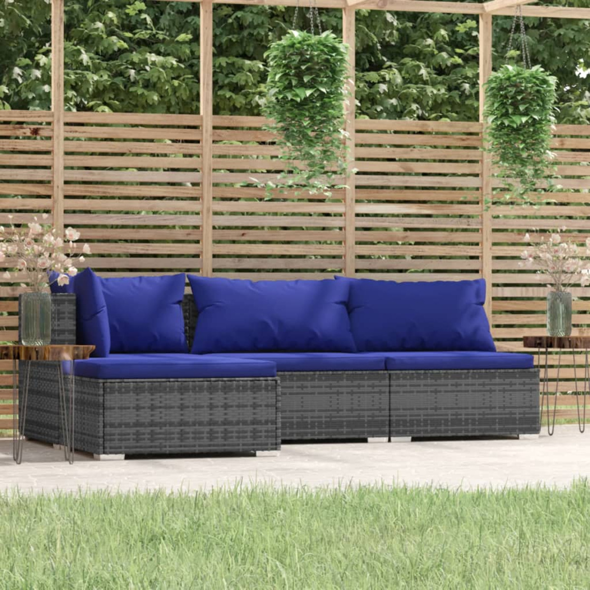 Grau Stuhlset, VIDAXL Gartentisch- 317567 und