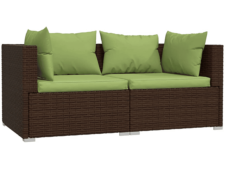 VIDAXL 317553 Gartentisch- und Stuhlset, Braun