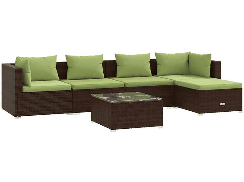 VIDAXL 3101668 Gartentisch- und Stuhlset, Braun | Gartenmöbel Sets
