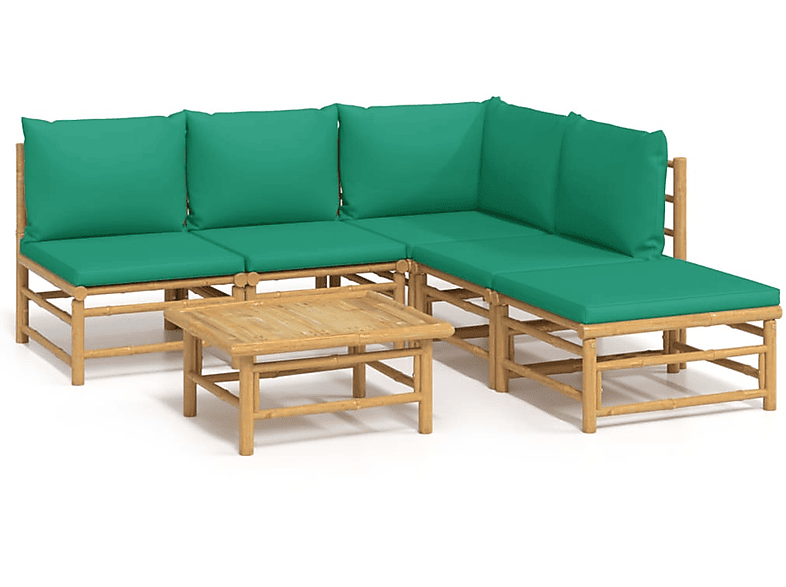 VIDAXL 3155167 Gartentisch- und Stuhlset, Grün | Gartenmöbel Sets