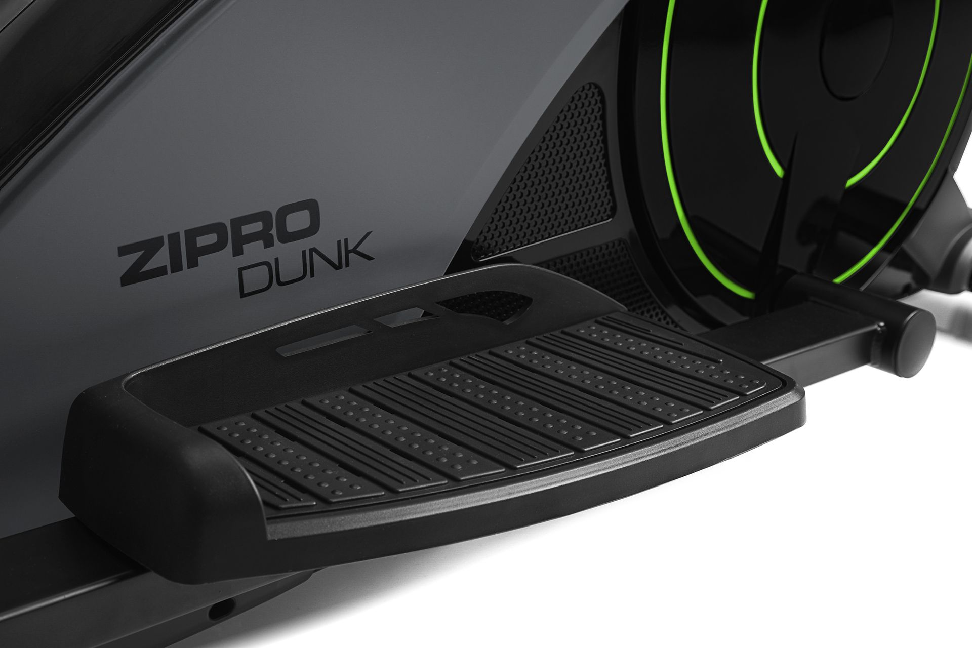 Nahaufnahme der Fußstütze des ZIPRO DUNK Crosstrainers mit Logo.