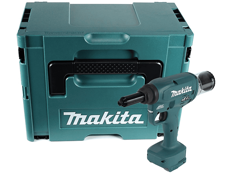 MAKITA DRV250ZJ Blindnietsetzgerät, Schwarz