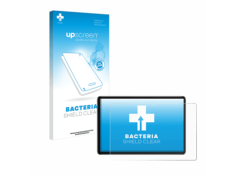 UPSCREEN antibakteriell klare Schutzfolie(für 10) Oscal Blackview Pad
