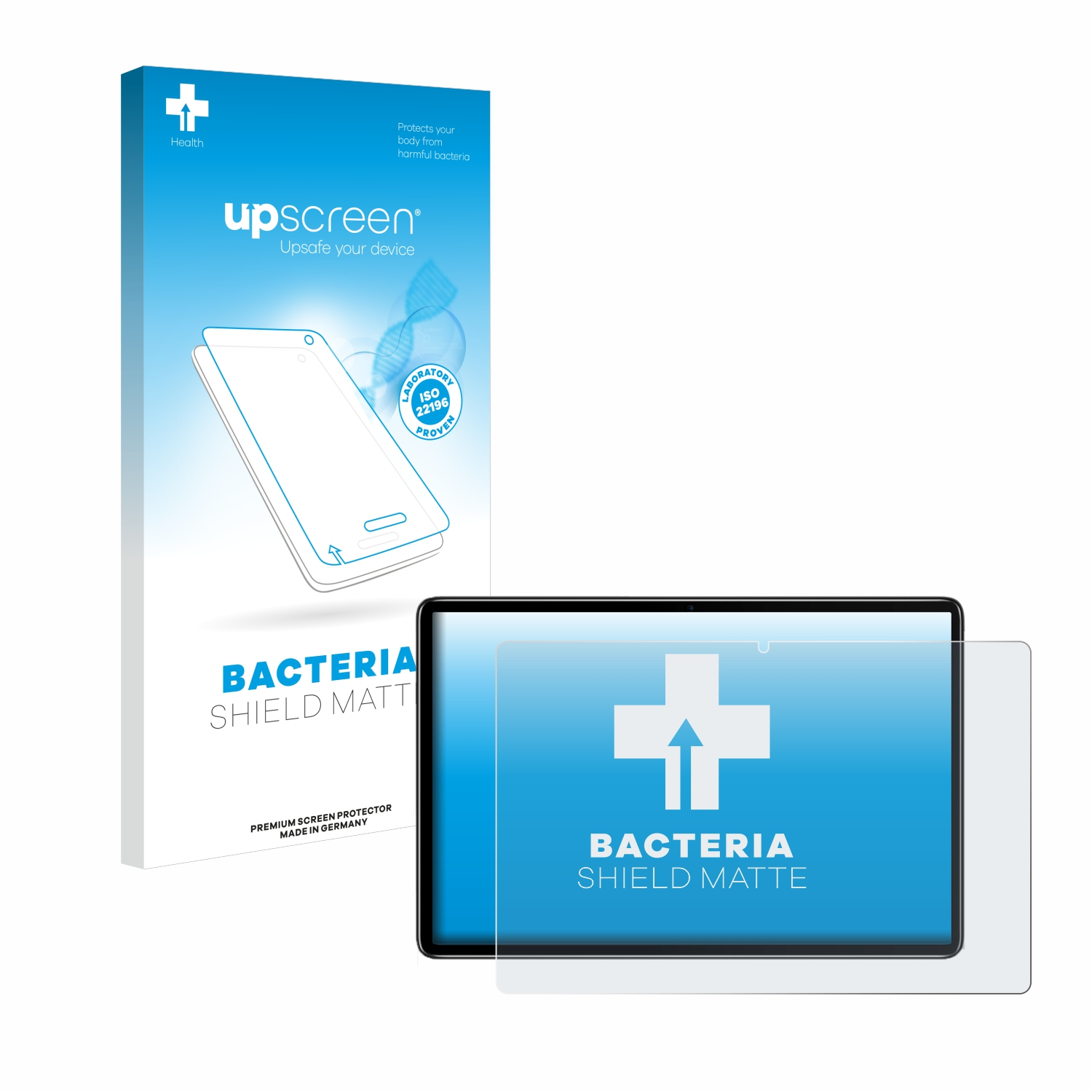 UPSCREEN antibakteriell entspiegelt matte Schutzfolie(für 10) Oscal Blackview Pad