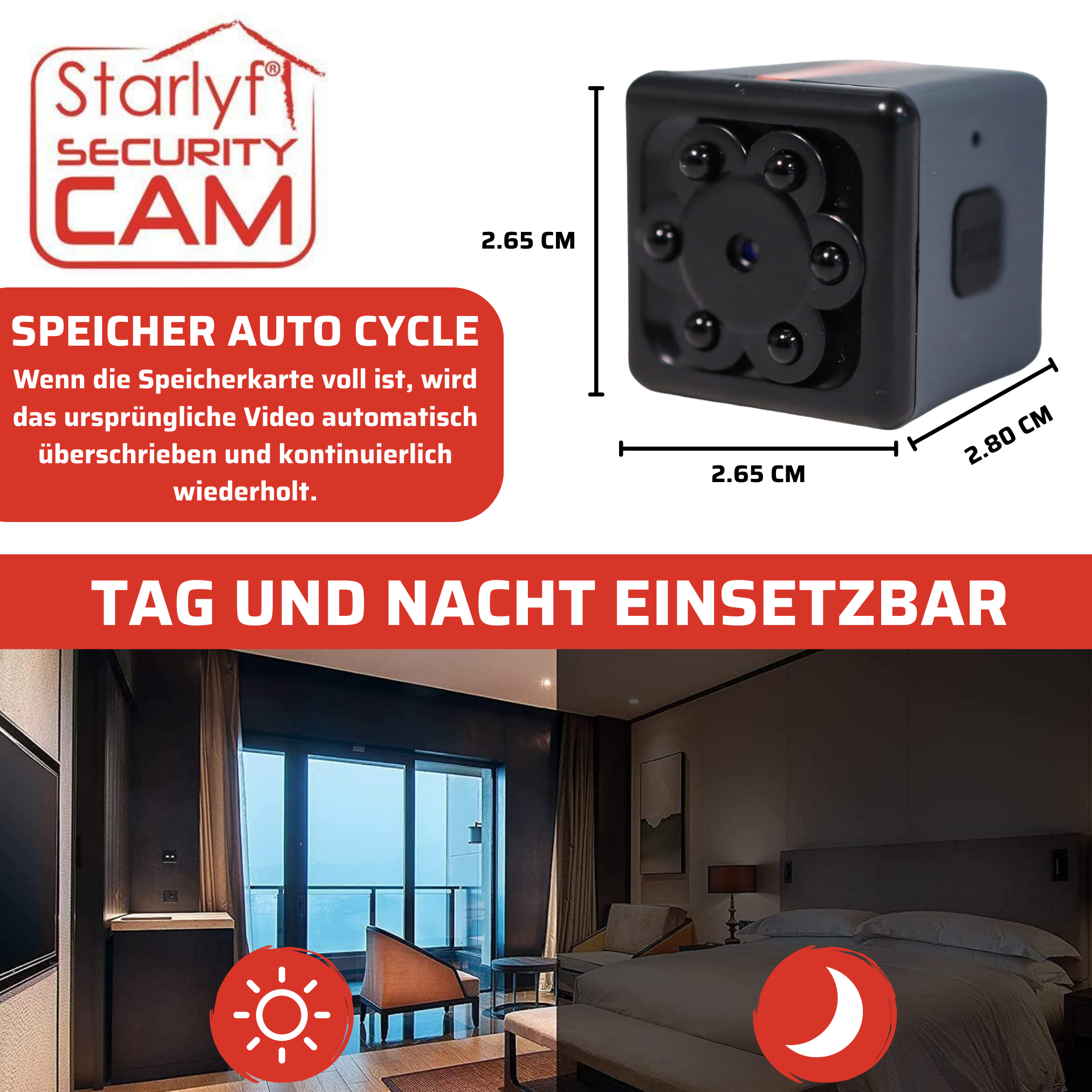 STARLYF Security cam, Sicherheitskamera