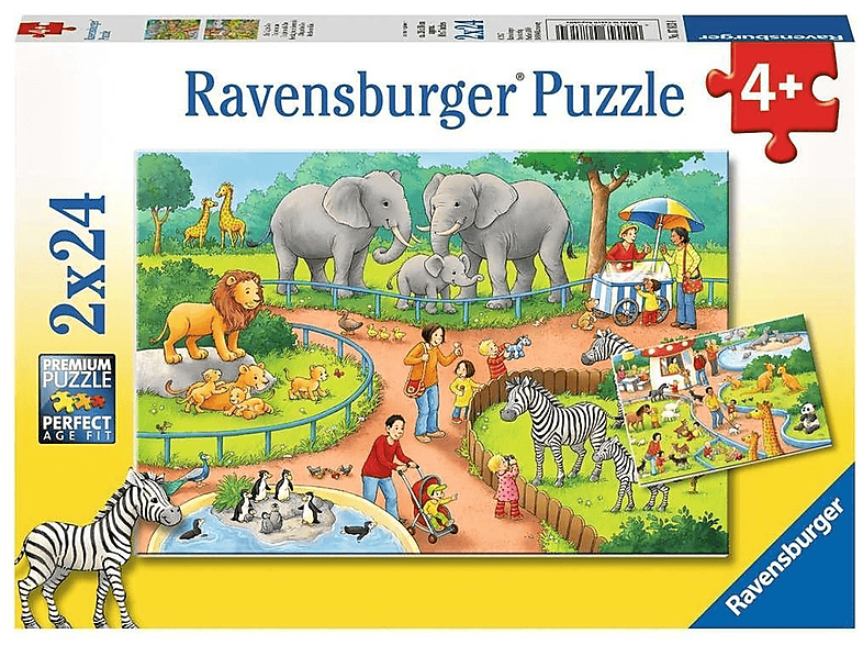 Ein im RAVENSBURGER Tag Puzzle Zoo