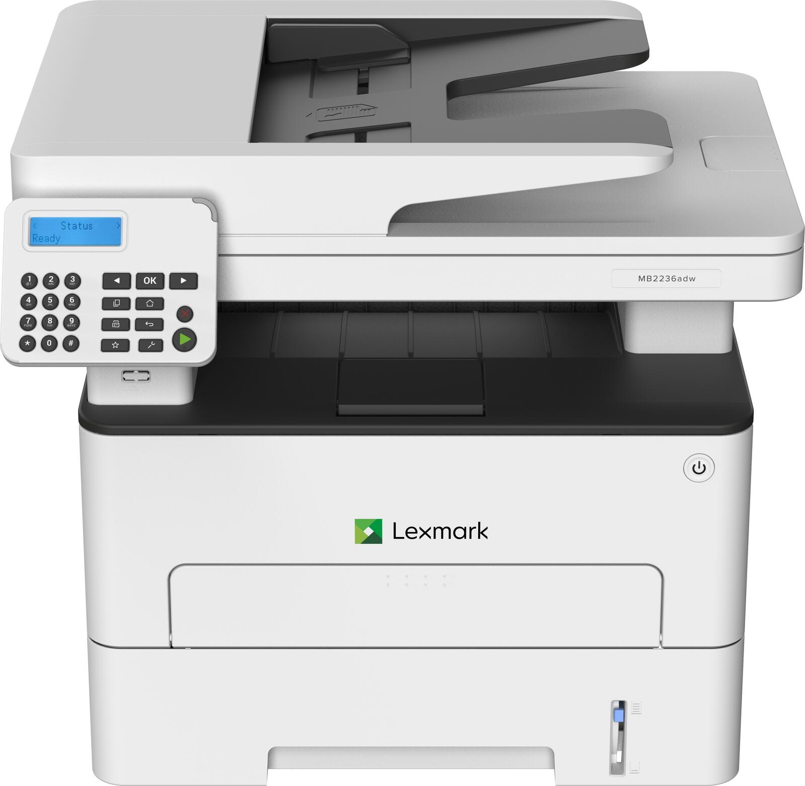 Laser-Multifunktionsdrucker Fax, Drucker, Laser Kopierer, ADF) MB2236adw (A4, 4-in-1, Scanner, Drucker s/w LEXMARK und Multifunktionsgeräte