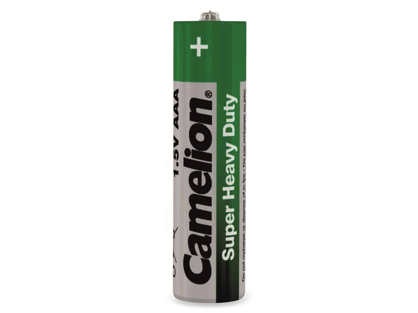 Batterien Duty CAMELION 8 Micro-Batterie, Super Heavy Stück Zink-Kohle