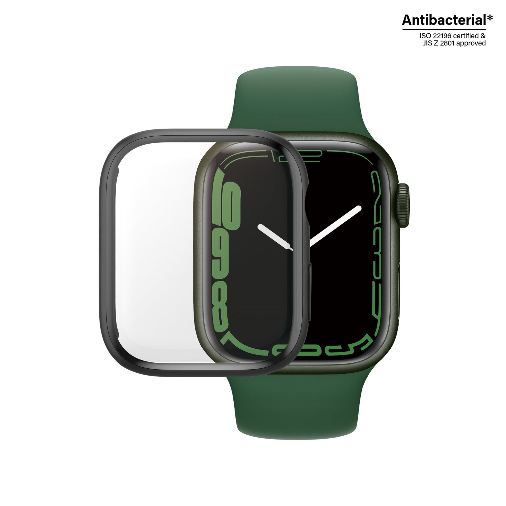PANZER GLASS Full Watch | 8 Watch Displayschutz(für 41mm) Series Body Series Apple 41mm 7