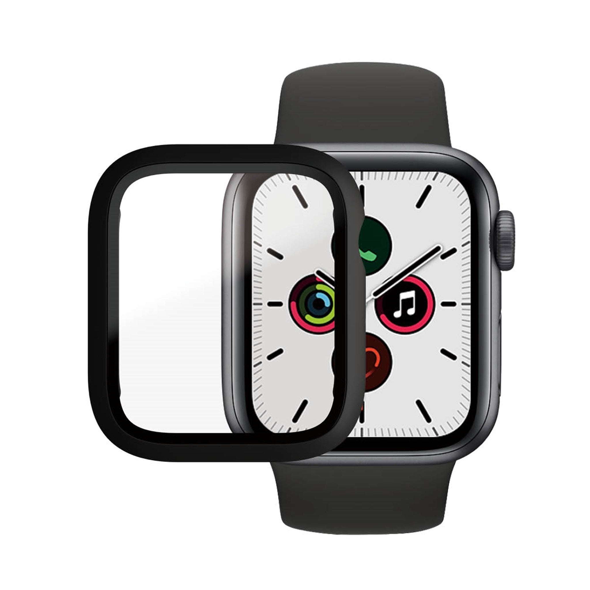 PANZER GLASS Full 5 4 | Displayschutz(für Series 6 40mm) 40mm | Series Series 40mm SE Watch Apple 40mm| Watch Body Watch Watch