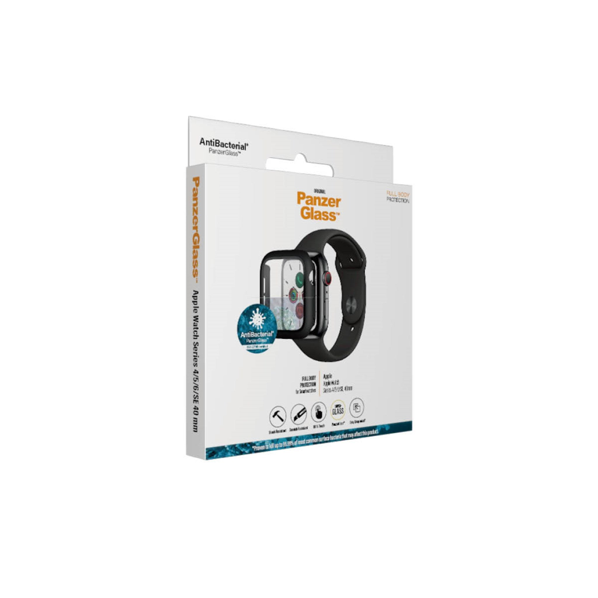 PANZER GLASS Full 5 4 | Displayschutz(für Series 6 40mm) 40mm | Series Series 40mm SE Watch Apple 40mm| Watch Body Watch Watch