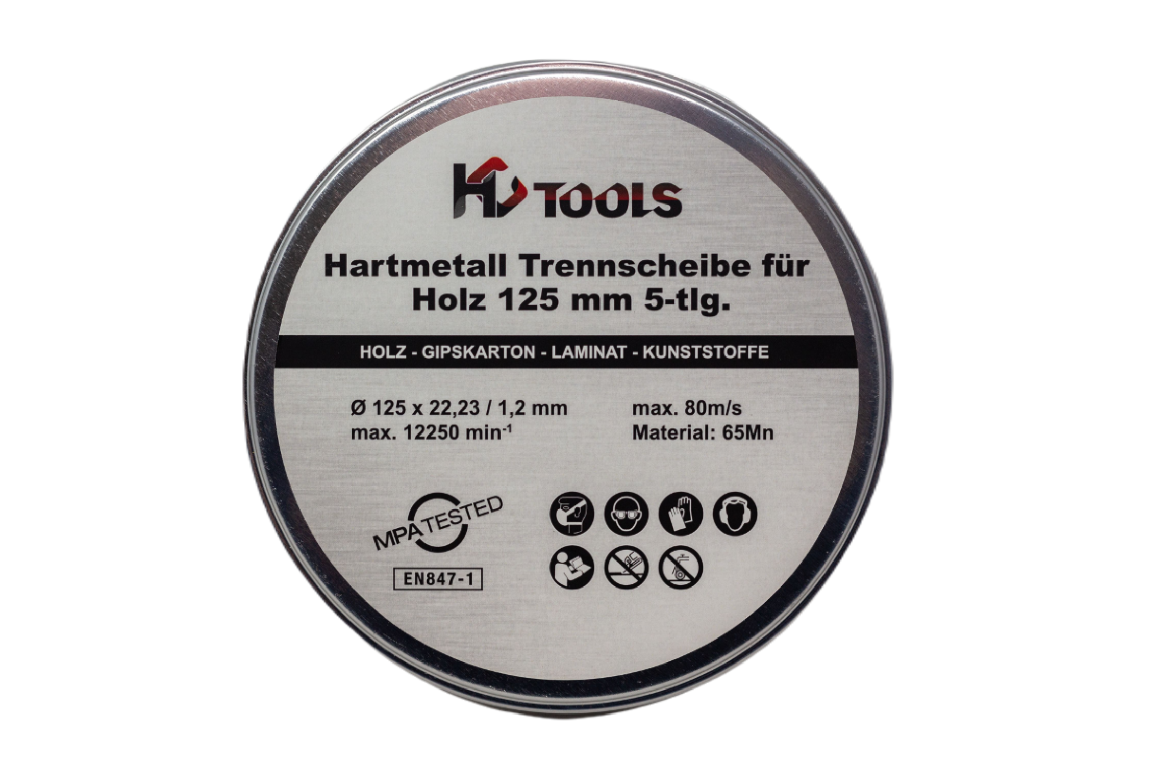 Schwarz YF-AGCD02 HC TOOLS Trennscheibe,