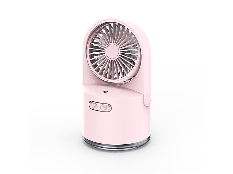 Großer Pink SYNTEK Befeuchtender Rosa Hydration Fan Nebel Kompaktventilator Kleiner Ventilator USB Mini