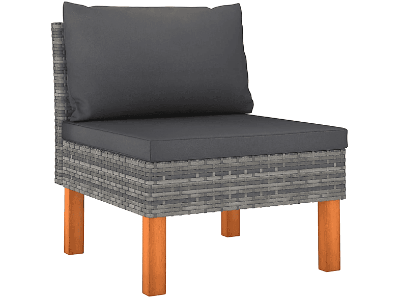 315753 VIDAXL Gartensofa, Grau