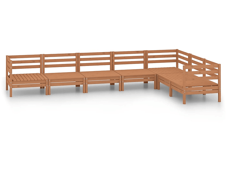 Braun VIDAXL und Gartentisch- Stuhlset, 3083017