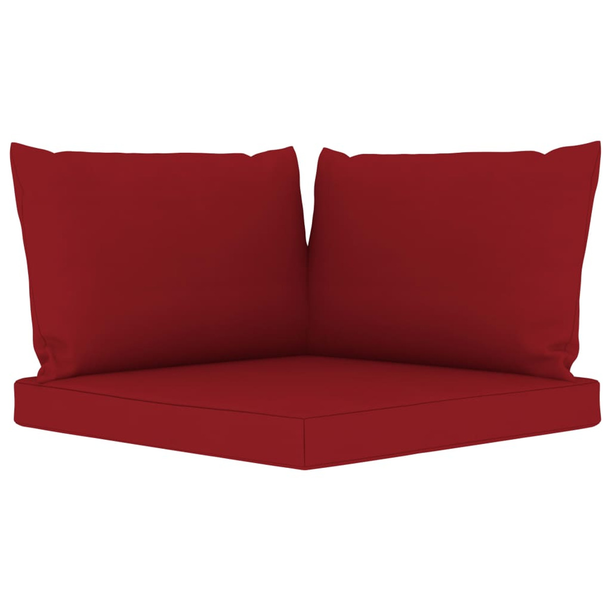 VIDAXL Rot Gartentisch- 3067509 Stuhlset, und
