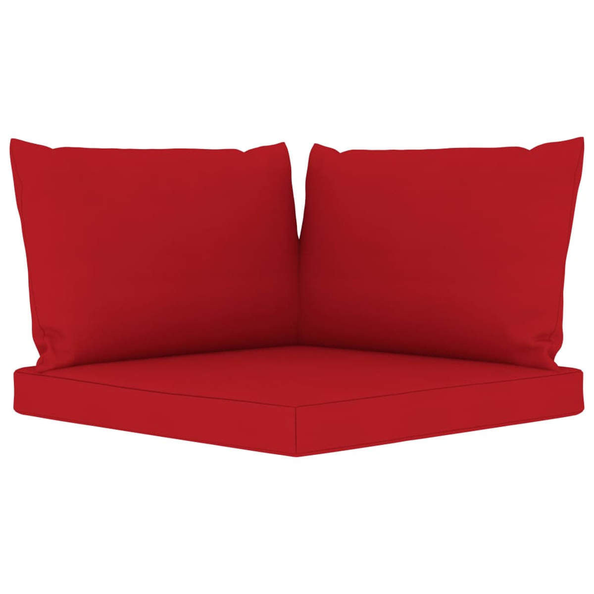 3067410 Stuhlset, VIDAXL Rot Gartentisch- und