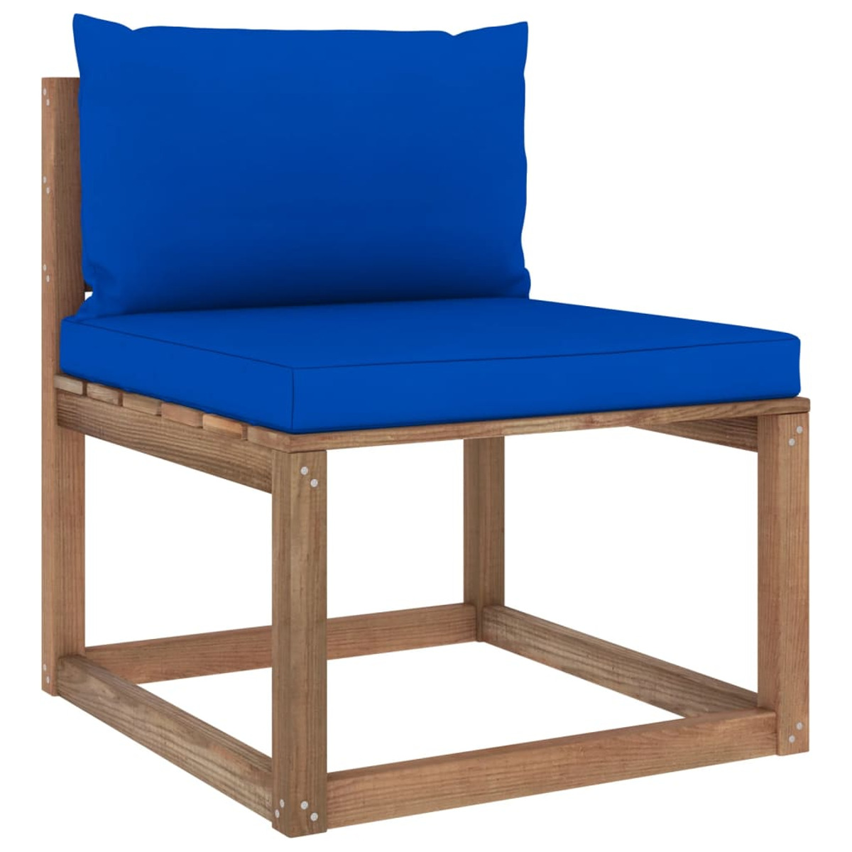 Gartentisch- Blau und 3067486 Stuhlset, VIDAXL