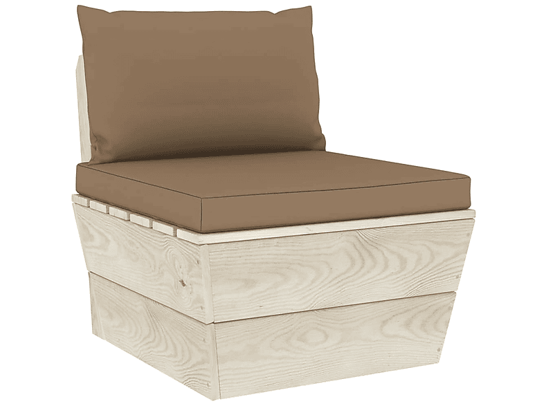 VIDAXL 3063368 Gartensofa, Braun