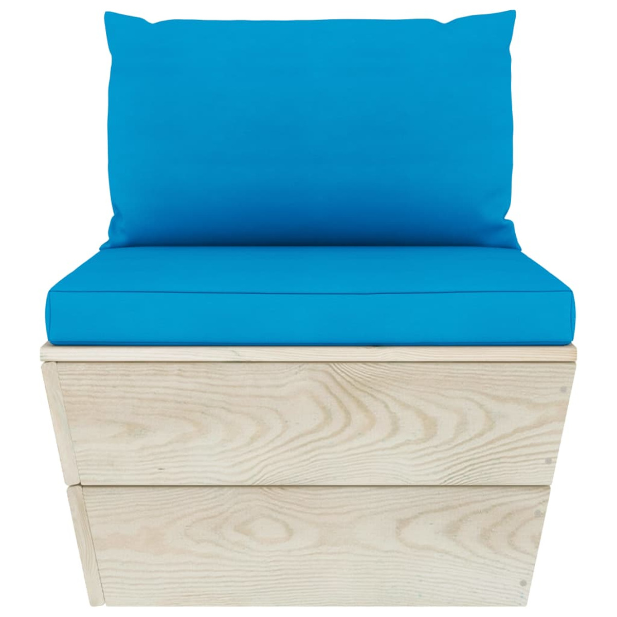 VIDAXL 3063520 Stuhlset, und Gartentisch- Blau