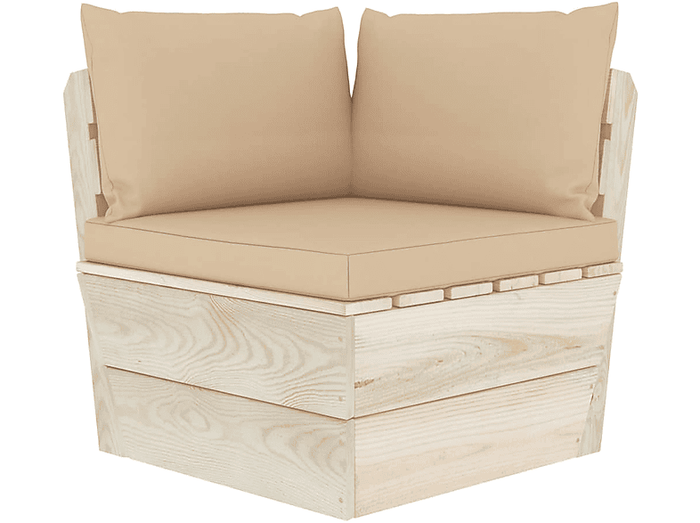 3063351 Gartensofa, Braun VIDAXL