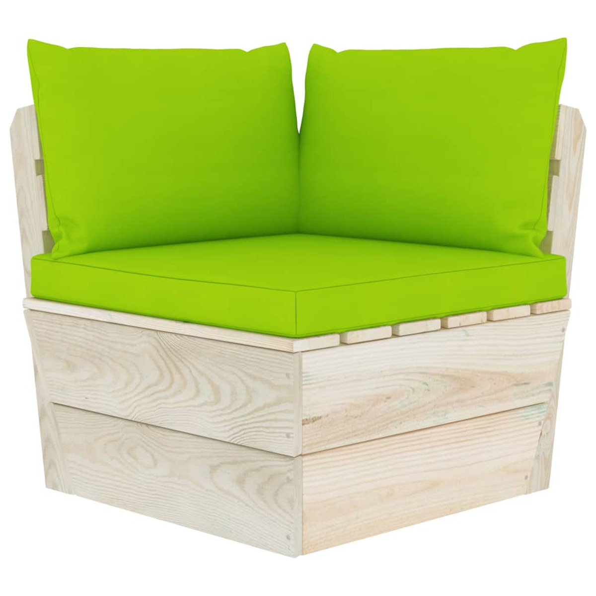 Stuhlset, und Gartentisch- Grün VIDAXL 3063599