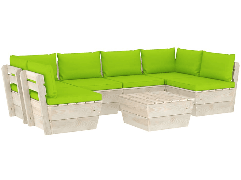VIDAXL 3063599 Gartentisch- und Grün Stuhlset