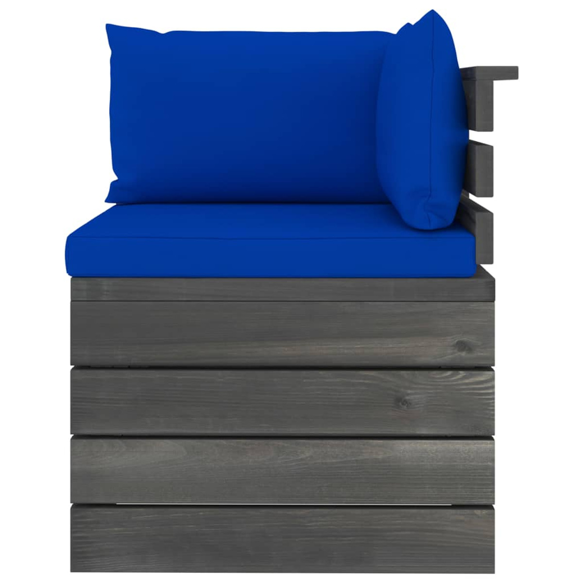 Blau und Gartentisch- Stuhlset, 3061753 VIDAXL