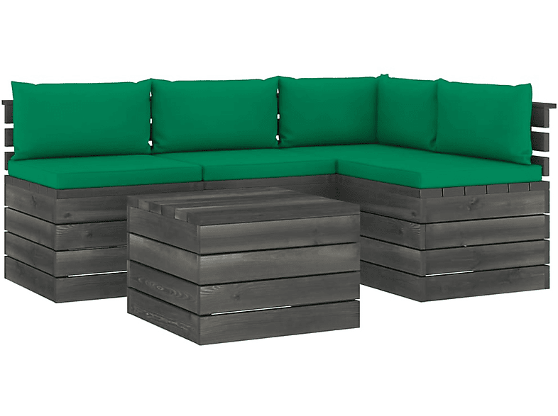 VIDAXL 3061832 Gartentisch- und Grün Stuhlset