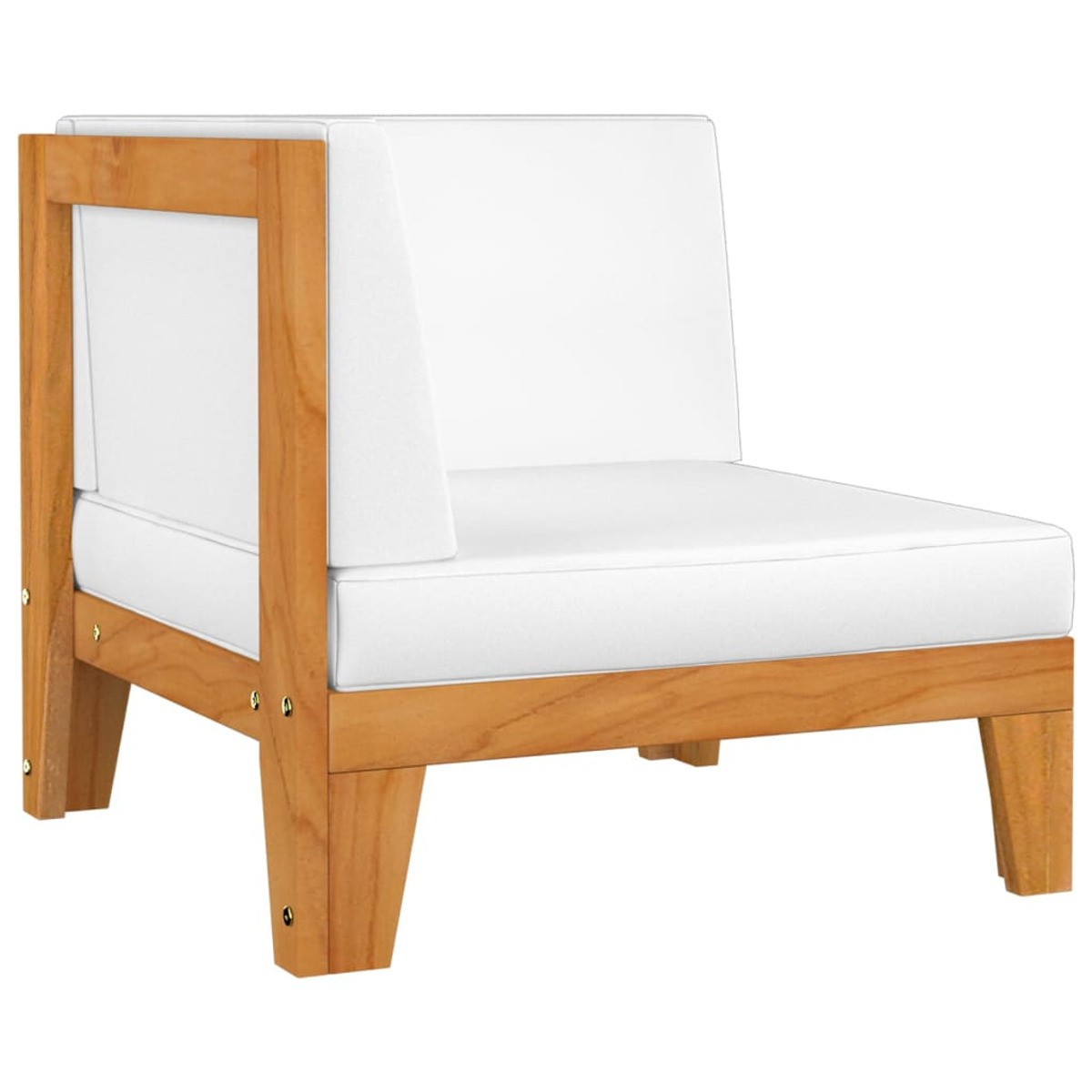 VIDAXL 3058150 Gartentisch- Stuhlset, Weiß und