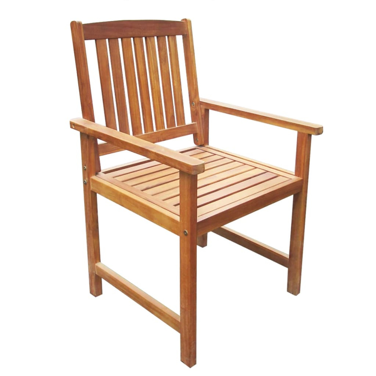 VIDAXL 42622 Stuhlset, und Gartentisch- Braun