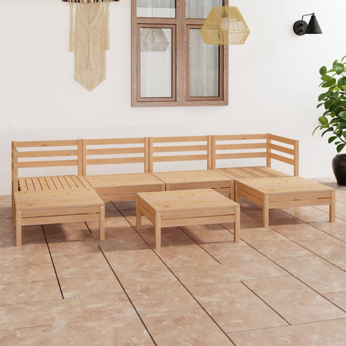 Braun Stuhlset, VIDAXL und Gartentisch- 3083339