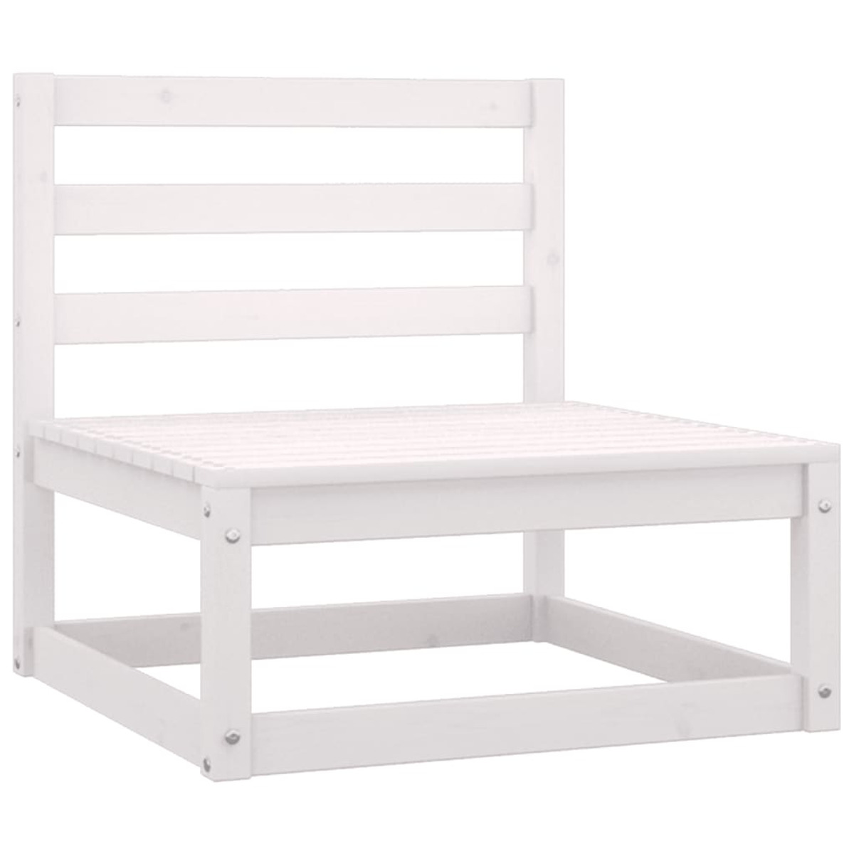 VIDAXL 3075520 Gartentisch- Stuhlset, und Weiß