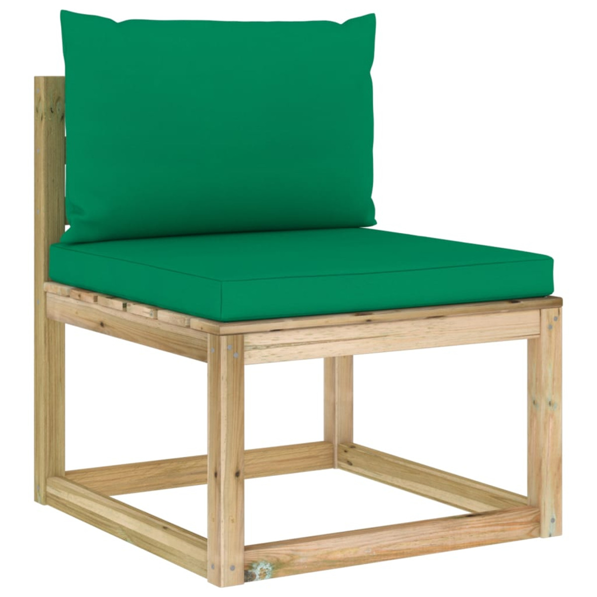 Grün Stuhlset, Gartentisch- und 3065102 VIDAXL