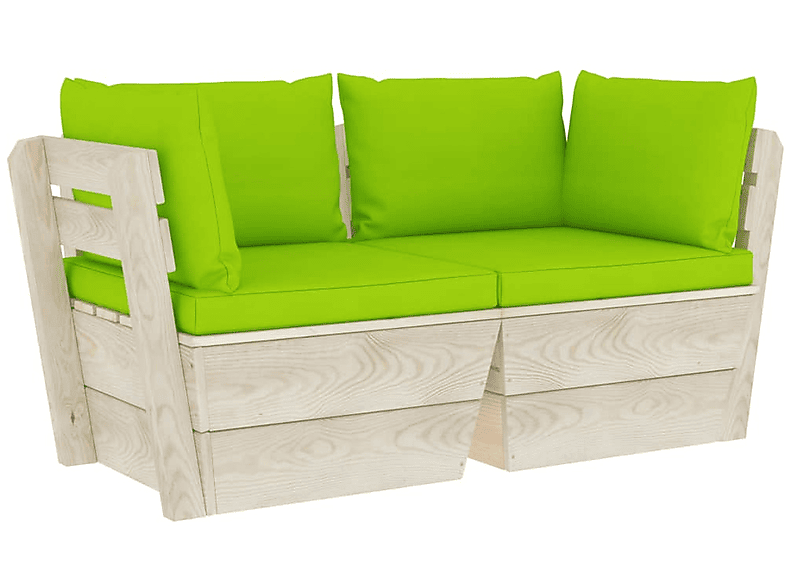 Grün Gartentisch- VIDAXL Stuhlset, 3063395 und