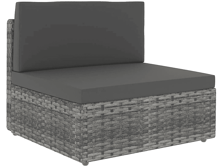 VIDAXL 49518 Gartensofa, Grau Anthrazit und