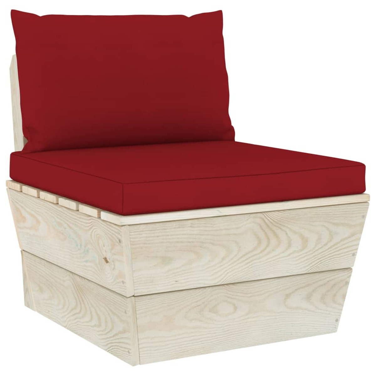 VIDAXL 3063501 Stuhlset, Gartentisch- und Rot