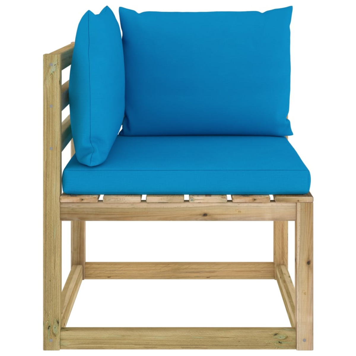 VIDAXL 3065051 Gartensofa, Blau