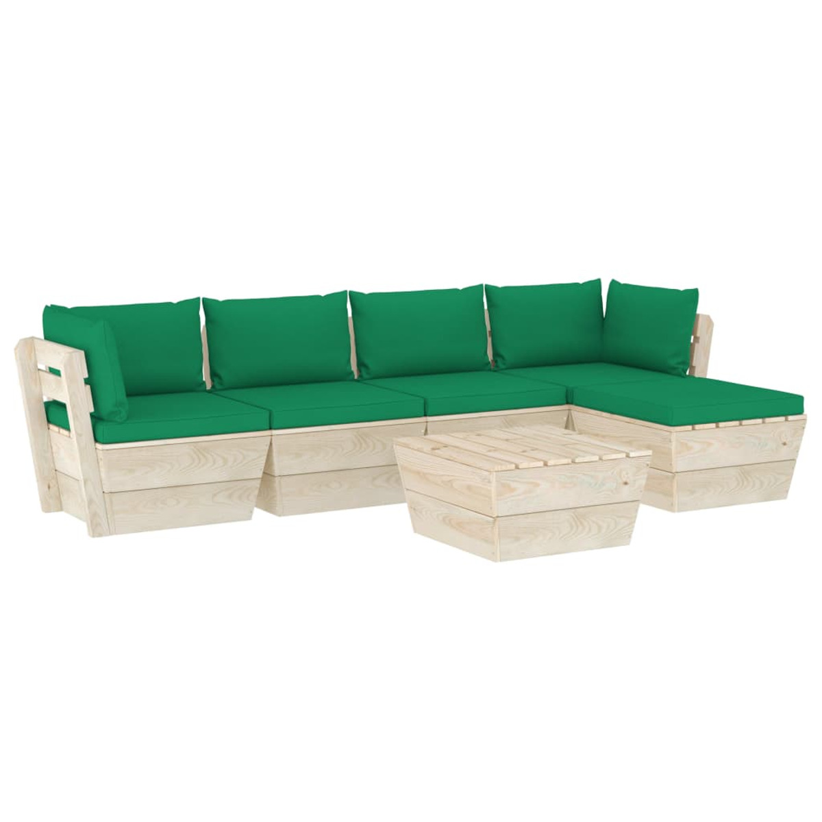 VIDAXL 3063509 Stuhlset, Gartentisch- und Grün