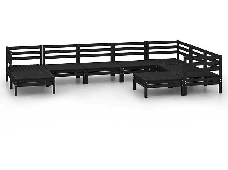 Schwarz und VIDAXL Stuhlset, Gartentisch- 3083028