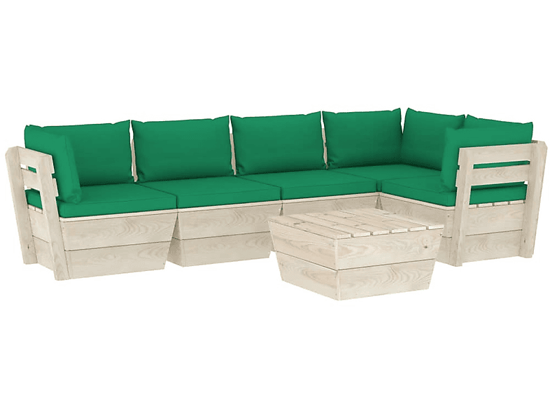 VIDAXL 3063569 Grün Gartentisch- und Stuhlset