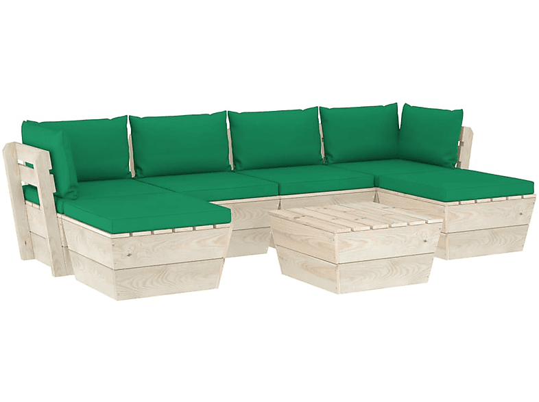 VIDAXL 3063581 Gartentisch- Stuhlset, und Grün