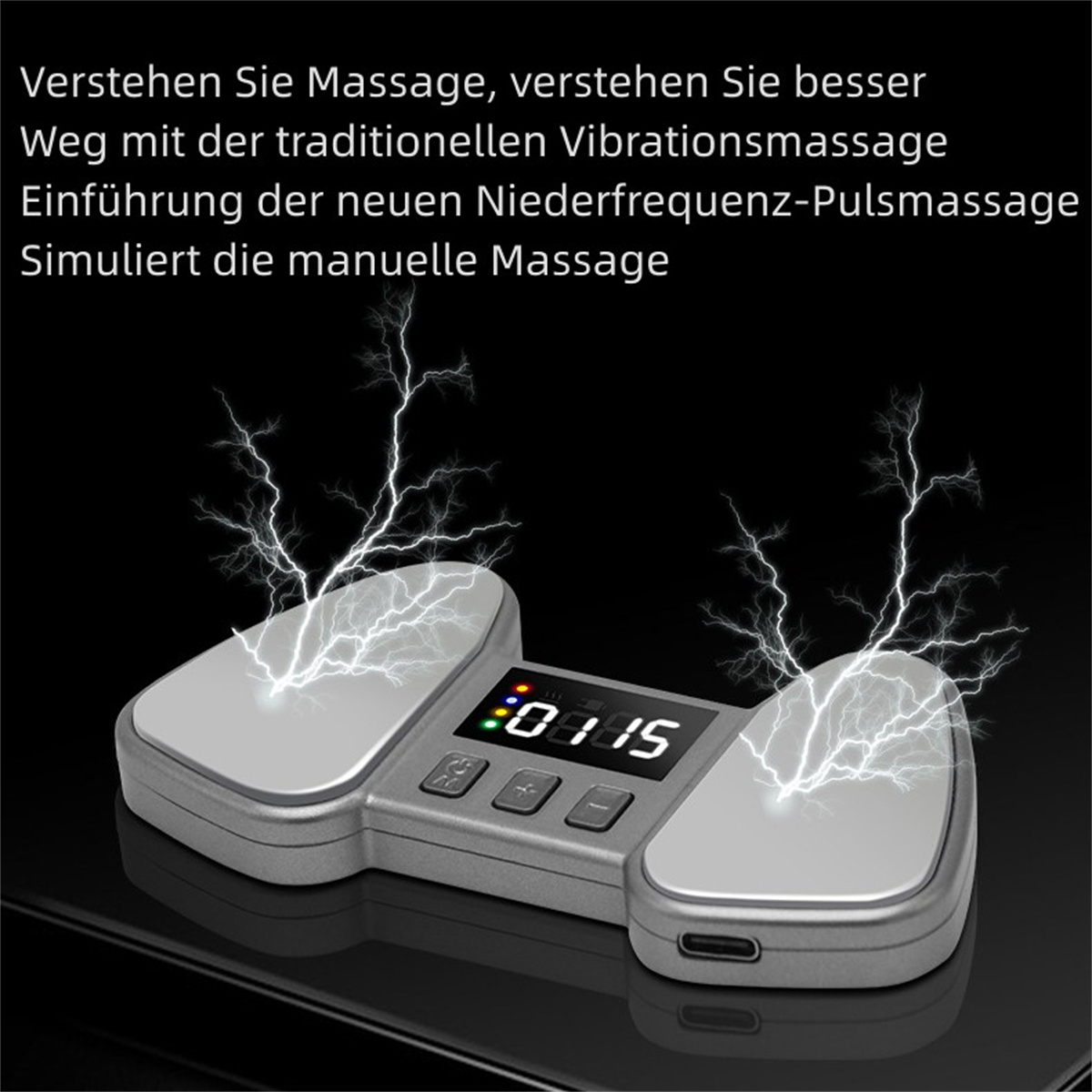 massagegerät vibration physiotherapie Vibrax Senator-Professional 3D - Hebru-Therapiegeräte main image 1