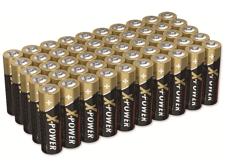 ANSMANN Alkaline XPower Batterie Micro AAA / LR03 50 Stück Alkaline