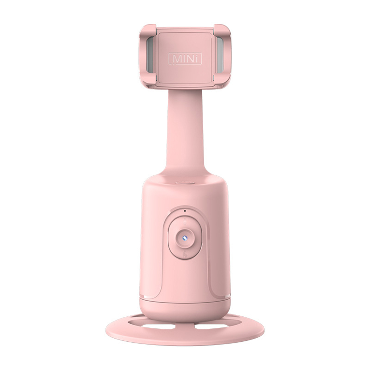 DIIDA Gimbal Smartphone, Halter Erkennung, Selfie Drehung, 360° rosa Gimbal Selfie-Stick, AI Handy