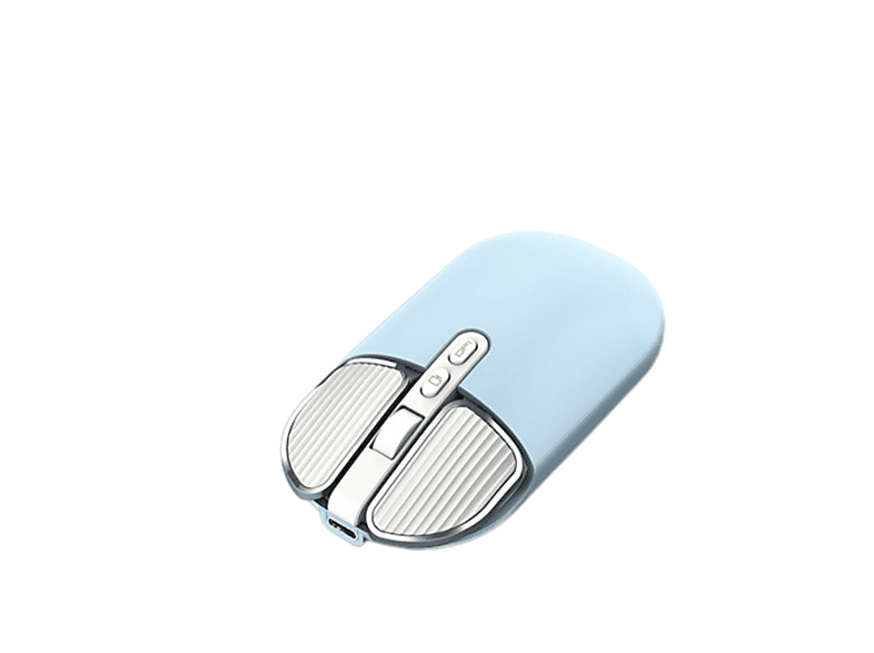 SYNTEK Maus, Dual-Mode-Verbindung, Mouse Wireless Positionierung präzise M203 blau -