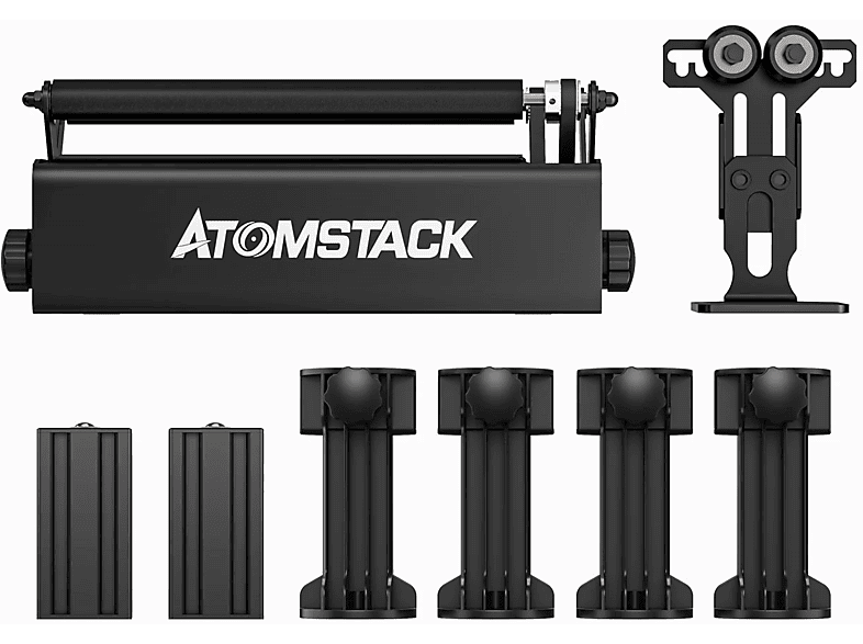 ATOMSTACK Atomstack R3 pro Rotationswalze, schwarz
