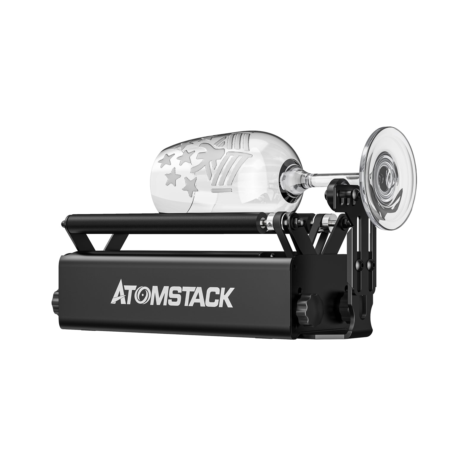 ATOMSTACK Atomstack R3 Rotationswalze, schwarz pro