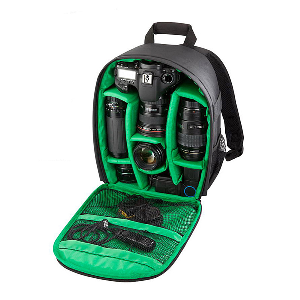 BYTELIKE Casual Fotografie kleine Rucksack tragen grün Kameratasche Fotografie Kameratasche, SLR Kamera wasserdicht